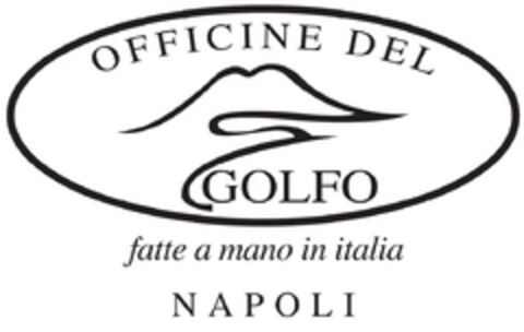 OFFICINE DEL GOLFO NAPOLI FATTE A MANO IN ITALIA Logo (EUIPO, 20.12.2019)