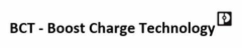 BCT - Boost Charge Technology Logo (EUIPO, 02.03.2021)