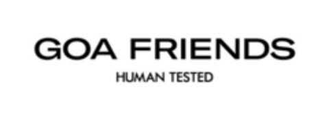 GOA FRIENDS HUMAN TESTED Logo (EUIPO, 14.09.2021)