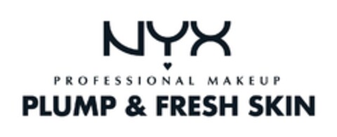 PLUMP & FRESH SKIN NYX PROFESSIONAL MAKEUP Logo (EUIPO, 03/18/2022)