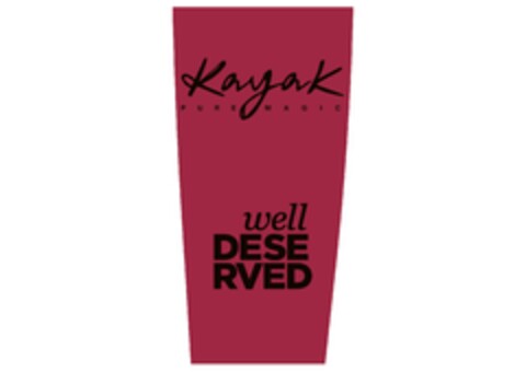Kayak PURE MAGIC well DESERVED Logo (EUIPO, 16.03.2023)