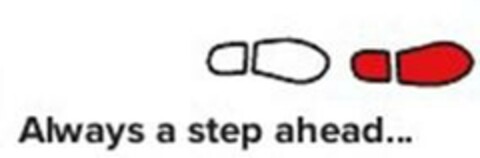 Always a step ahead ... Logo (EUIPO, 07/15/2023)