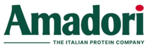 Amadori THE ITALIAN PROTEIN COMPANY Logo (EUIPO, 09/28/2023)