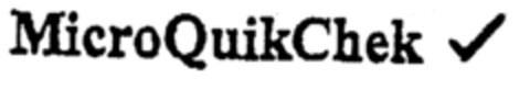 MicroQuikChek Logo (EUIPO, 04/01/1996)