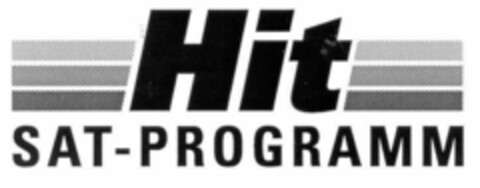 Hit SAT-PROGRAMM Logo (EUIPO, 12.05.1998)