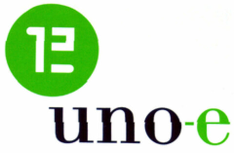 uno-e Logo (EUIPO, 10/14/1999)