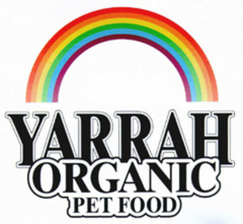 YARRAH ORGANIC PET FOOD Logo (EUIPO, 21.06.2001)