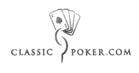 CLASSIC POKER.COM Logo (EUIPO, 10/21/2003)