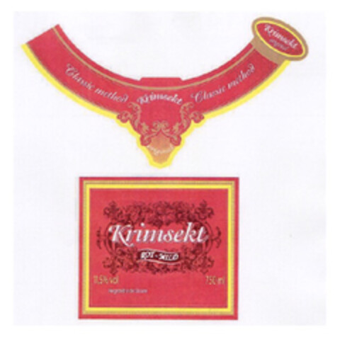 Classic method Krimsekt ROT-MILD Logo (EUIPO, 12/28/2004)