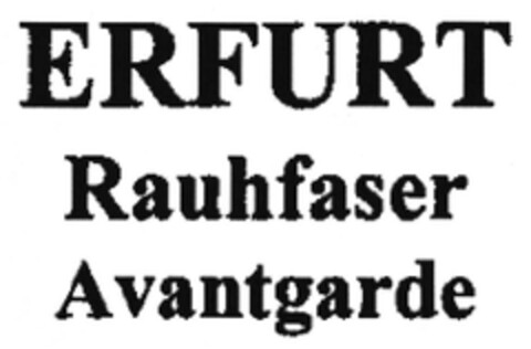 ERFURT Rauhfaser Avantgarde Logo (EUIPO, 14.06.2005)