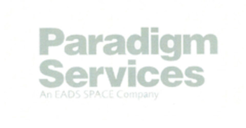 Paradigm Services An EADS SPACE Company Logo (EUIPO, 27.01.2006)