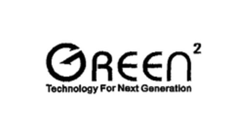 GREEN2 Technology For Next Generation Logo (EUIPO, 03/29/2006)