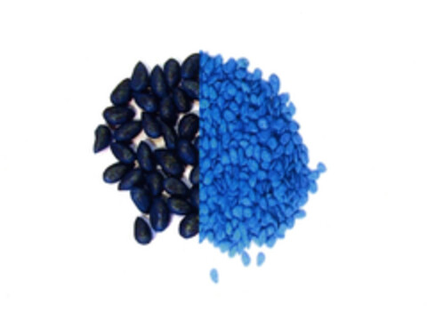 "BLUE COLORED SEEDS" Logo (EUIPO, 08/20/2007)