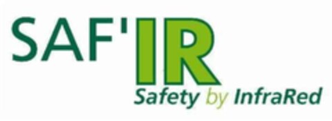 SAF'IR Safety by InfraRed Logo (EUIPO, 27.05.2008)