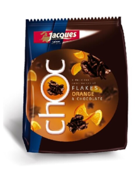 Jacques choc FLAKES, ORANGE & CHOCOLATE Logo (EUIPO, 19.05.2009)