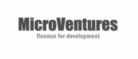 MICROVENTURES FINANCE FOR DEVELOPMENT Logo (EUIPO, 07/19/2010)