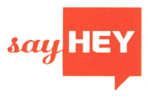 sayHEY Logo (EUIPO, 02.09.2013)