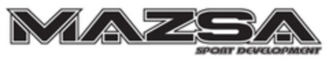 MAZSA SPORT DEVELOPMENT Logo (EUIPO, 18.04.2014)