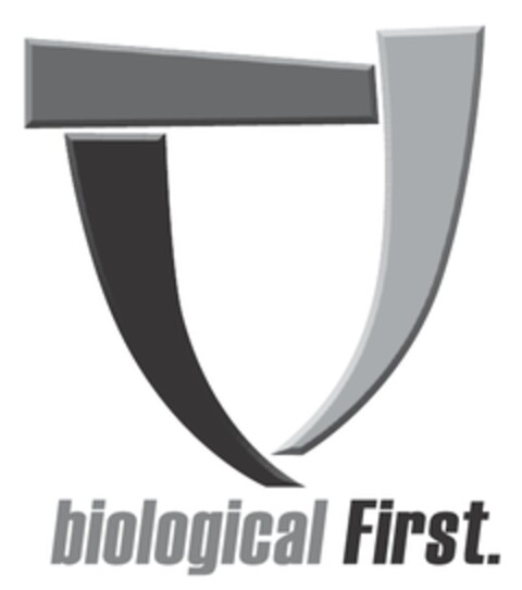 BIOLOGICAL FIRST. Logo (EUIPO, 29.05.2015)