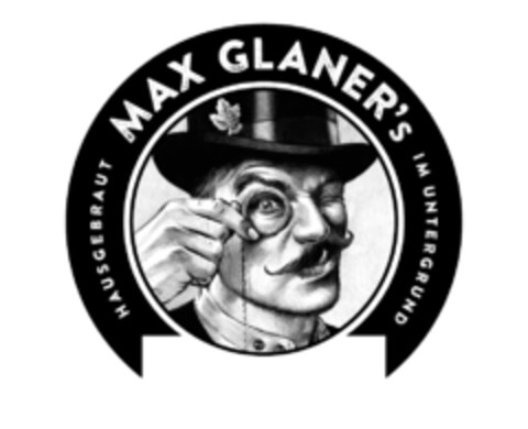 MAX GLANER's HAUSGEBRAUT IM UNTERGRUND Logo (EUIPO, 23.12.2015)