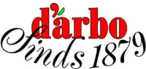 d'arbo Sinds 1879 Logo (EUIPO, 20.12.2016)