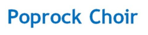 Poprock Choir Logo (EUIPO, 20.03.2017)