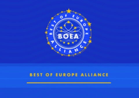 BOEA Best Of Europe Alliance Logo (EUIPO, 25.07.2018)