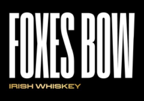 FOXES BOW IRISH WHISKEY Logo (EUIPO, 09/07/2021)