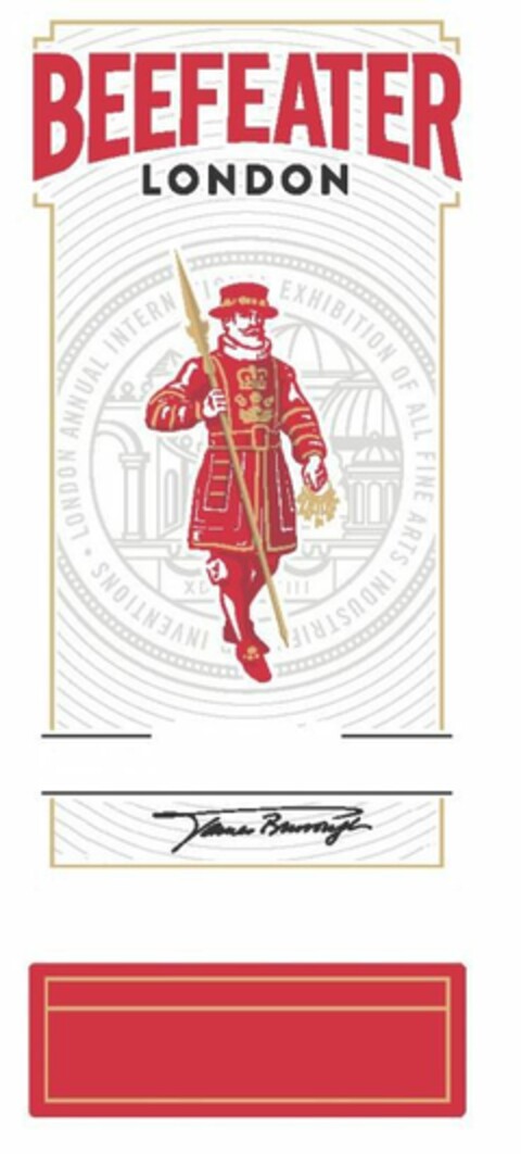 BEEFEATER LONDON JAMES BURROUGH Logo (EUIPO, 10/04/2021)