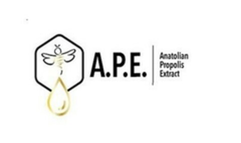 APE Anatolian Propolis Extract Logo (EUIPO, 04.01.2022)