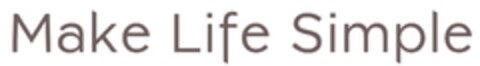 Make Life Simple Logo (EUIPO, 09/28/2022)