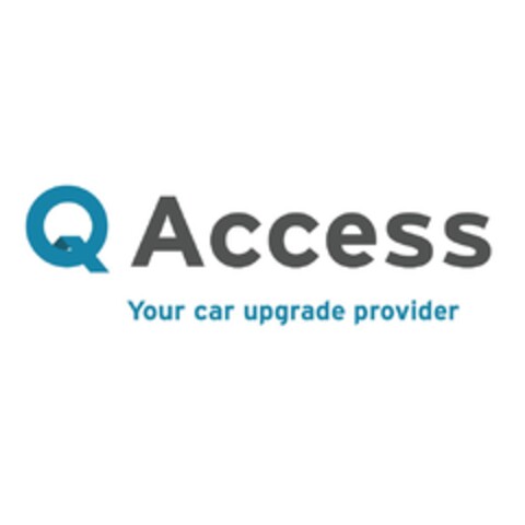 Q Access Your car upgrade provider Logo (EUIPO, 25.10.2022)