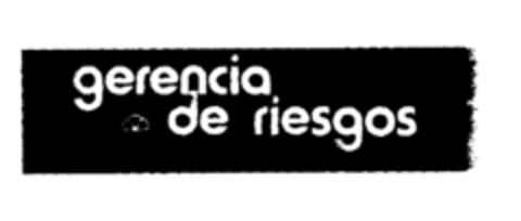 gerencia de riesgos Logo (EUIPO, 01.04.1996)