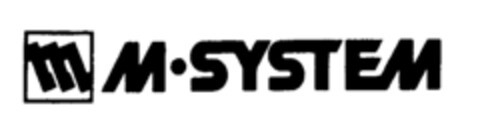 M.SYSTEM Logo (EUIPO, 06.01.1997)