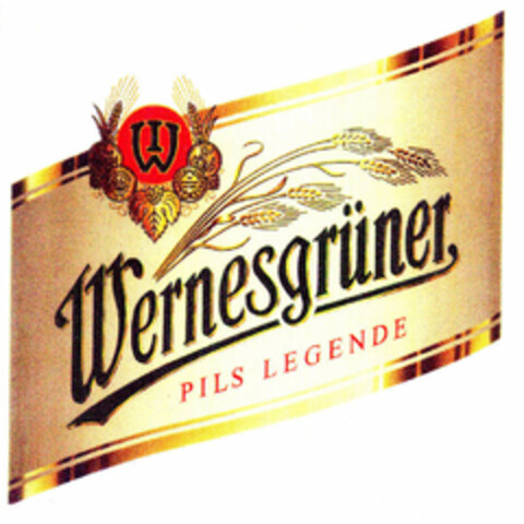 Wernesgrüner PILS LEGENDE Logo (EUIPO, 01/03/1997)