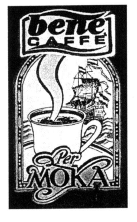 bene CAFFÈ Per MOKA Logo (EUIPO, 15.07.1997)