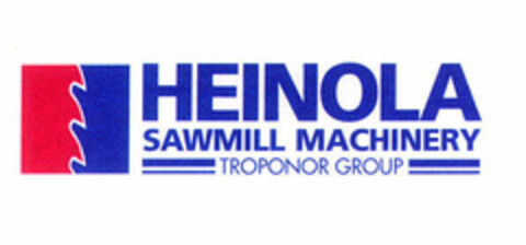 HEINOLA SAWMILL MACHINERY TROPONOR GROUP Logo (EUIPO, 09.09.1997)