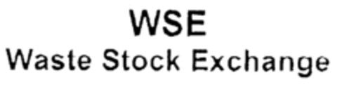 WSE Waste Stock Exchange Logo (EUIPO, 15.04.1998)