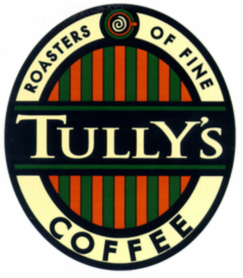 TULLY'S ROASTERS OF FINE COFFEE Logo (EUIPO, 08/12/1999)