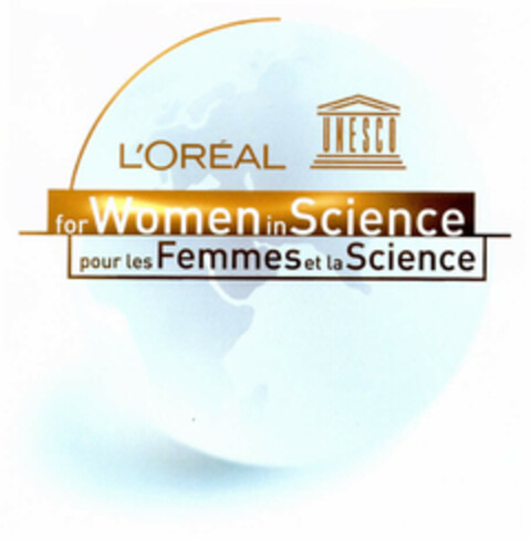 L'ORÉAL UNESCO for Women in Science pour les Femmes et la Science Logo (EUIPO, 29.10.2002)