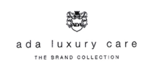 ADA ada luxury care THE BRAND COLLECTION Logo (EUIPO, 20.11.2002)