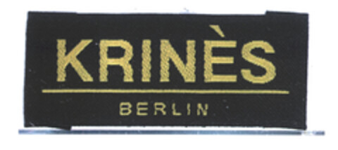 KRINÈS BERLIN Logo (EUIPO, 17.07.2003)