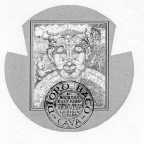 DIORO BACO CAVA BODEGAS ESCUDERO GRAVALOS LA RIOJA ESPAÑA Logo (EUIPO, 06.11.2003)