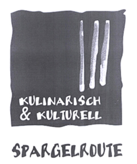 KULINARISCH&KULTURELL SPARGELROUTE Logo (EUIPO, 09.12.2003)