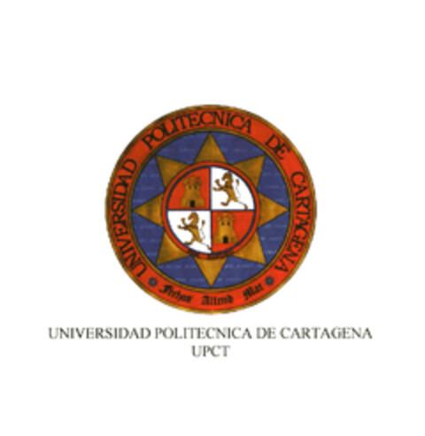 UNIVERSIDAD POLITECNICA DE CARTAGENA UPCT Logo (EUIPO, 25.02.2005)