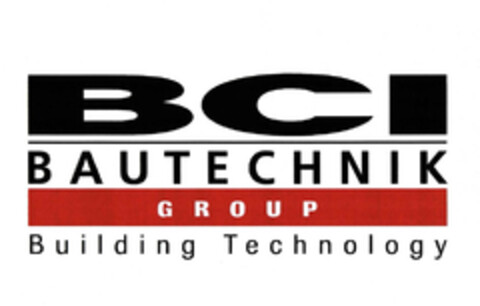 BCI BAUTECHNIK GROUP Building Technology Logo (EUIPO, 17.06.2005)