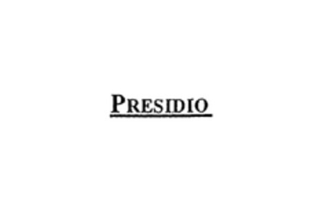 PRESIDIO Logo (EUIPO, 07.09.2005)