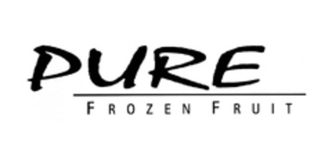 PURE FROZEN FRUIT Logo (EUIPO, 03/01/2006)