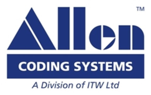 Allen CODING SYSTEMS A Division of ITW Ltd Logo (EUIPO, 04/02/2007)