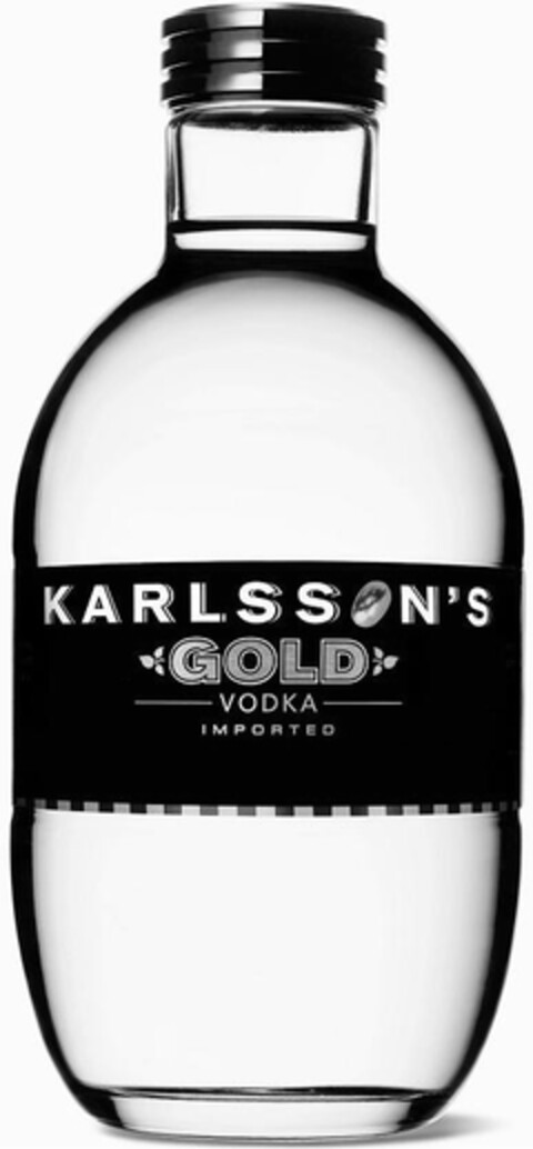 KARLSSON'S GOLD VODKA IMPORTED Logo (EUIPO, 12/17/2008)